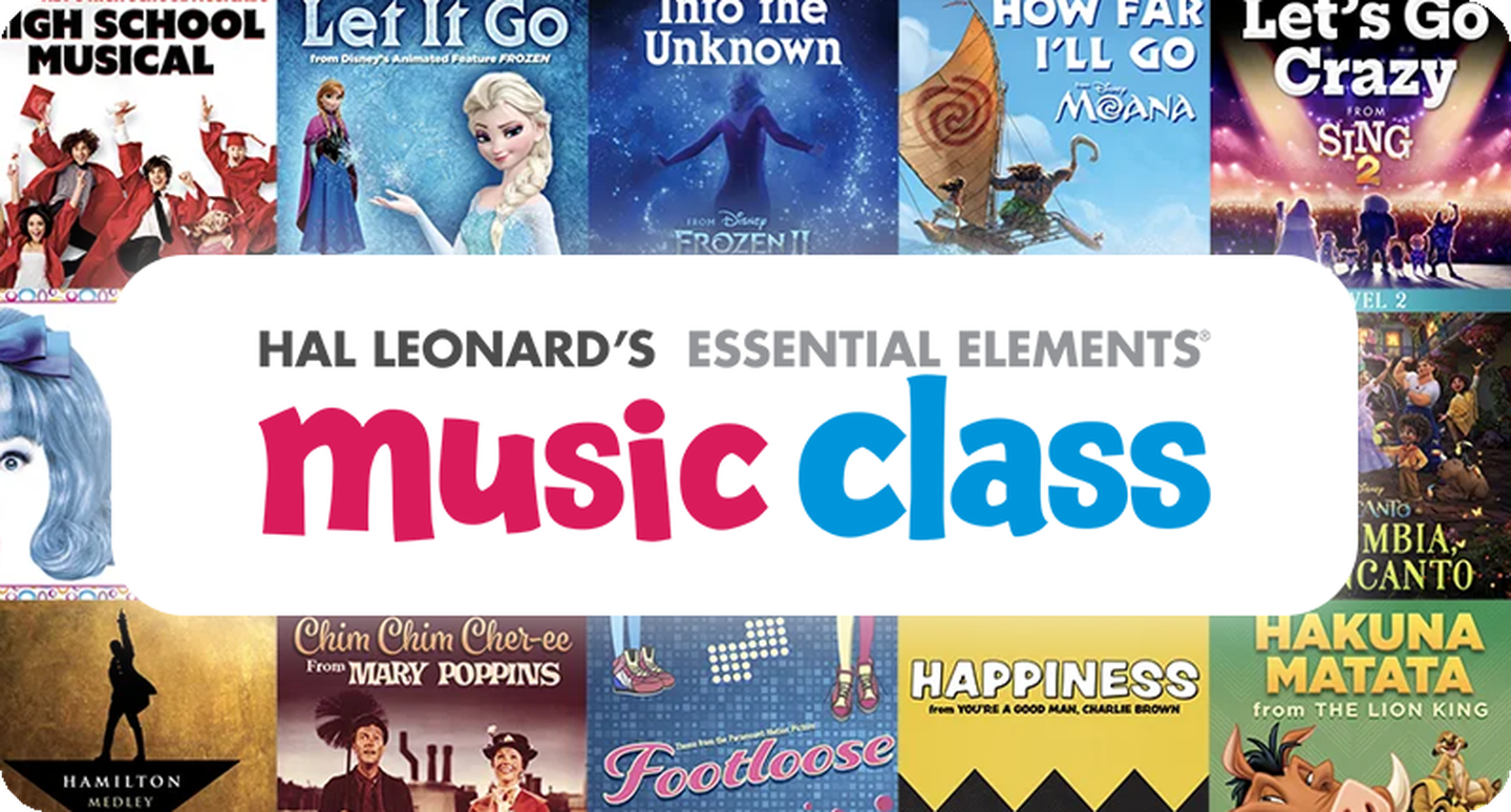 Hal Leonard's Essential Elements Music Class.